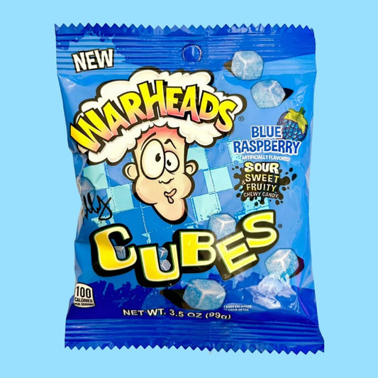 Warheads Cubes Blue Raspberry 99g